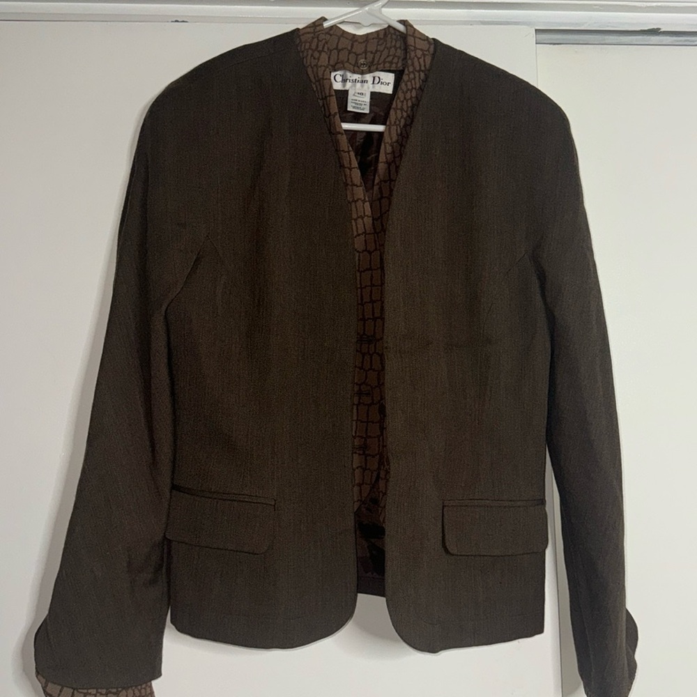 Vintage Christian Dior suit